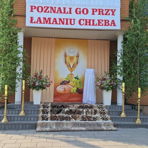 Boże Ciało procesja Eucharystyczna 
