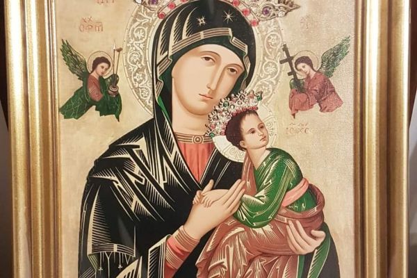 Obrazy Matki Bożej i Świętego Józefa 