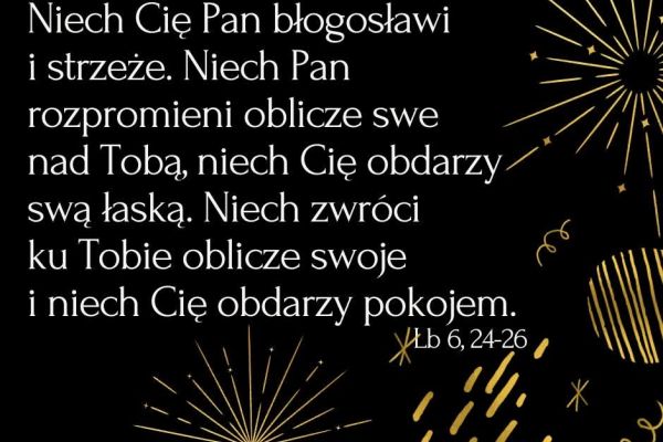 Błogosławionego Nowego Roku